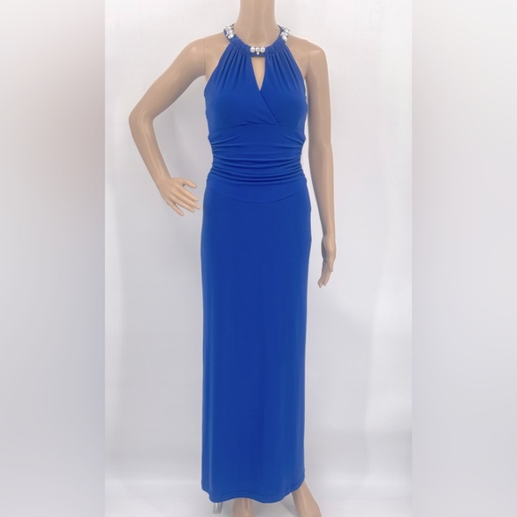 cache royal blue dress ZAPAKA Women Royal Blue Prom Dress with Beading A-Line Sweetheart Party Dress, Royal Blue / UK8